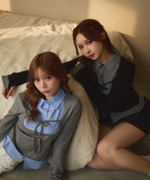 「TITTY&CO.」 長袖カットソー FREE ブラック レディース_画像3