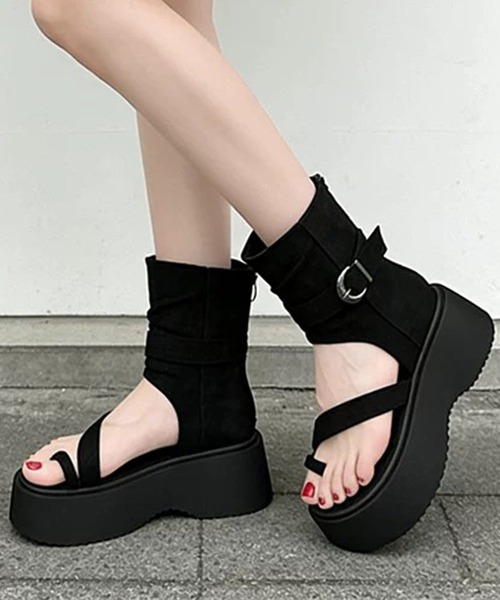 shopnikoniko（ショップにこにこ） サンダル レッグカバーデザイン