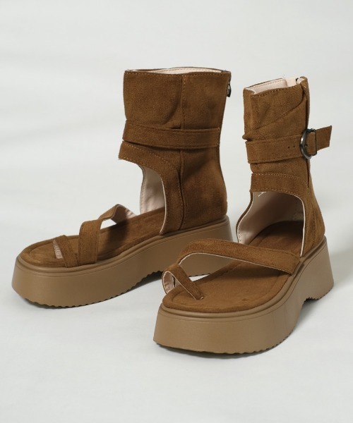 shopnikoniko（ショップにこにこ） サンダル レッグカバーデザイン