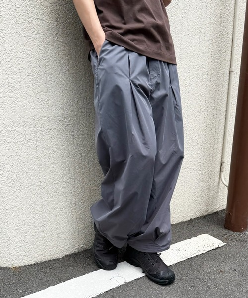 POLO ダークグレー カーゴパンツ U.S. POLO ASSN.（ユーエスポロアッスン） uvカット ワイドパンツ