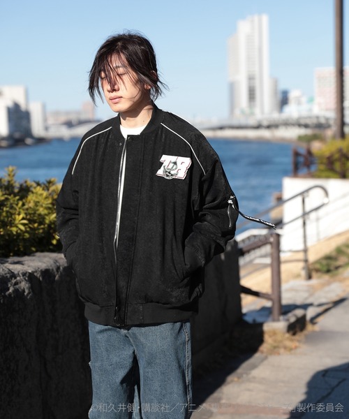 「HOOK」 スタジャン MEDIUM ブラック レディース_画像5