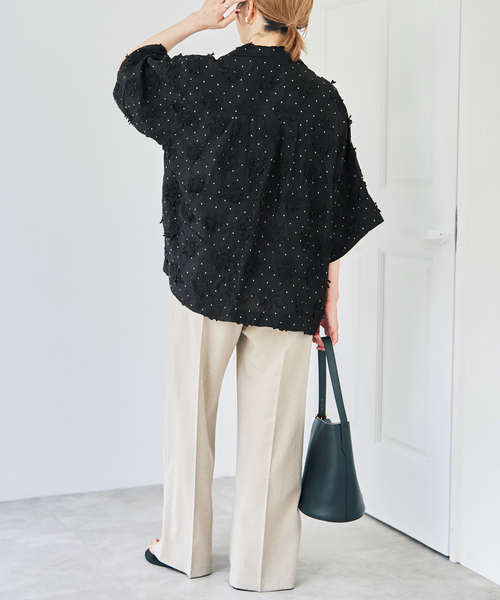 Spick＆Span（スピック アンド スパン） ブラウス シャツ crinkle