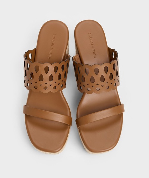 CHARLES ＆ KEITH（チャールズ&キース） サンダル カットアウト