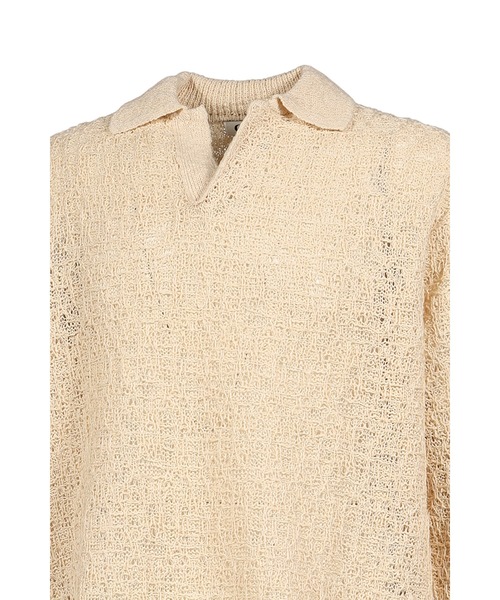 セーター ニット CROCHET COLLAR KNIT メンズ レディースの画像