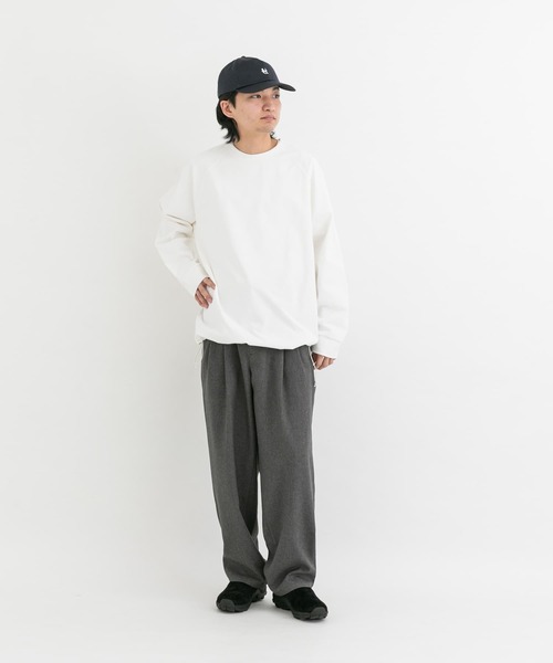 「EKAL」 長袖Tシャツ MEDIUM ホワイト メンズ_画像5