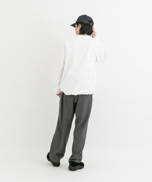 「EKAL」 長袖Tシャツ MEDIUM ホワイト メンズ_画像8