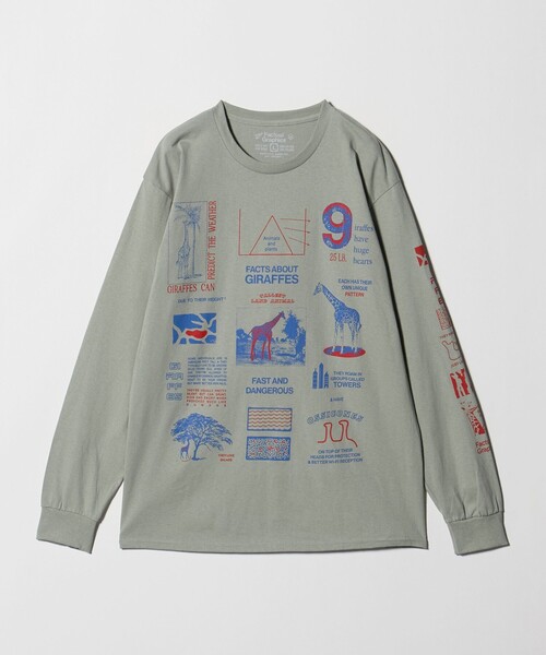 FACT グラフィックTシャツ L STEVEN ALAN（スティーブンアラン） tシャツ 「Factual Graphics