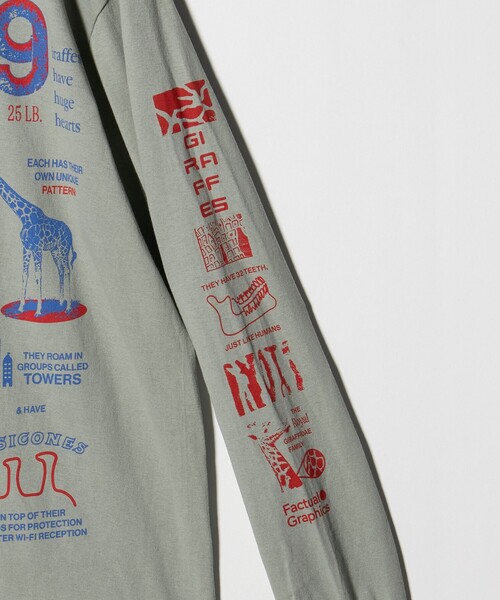 STEVEN ALAN（スティーブンアラン） tシャツ 「Factual Graphics