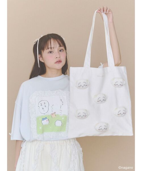 merry jenny（メリージェニー） トートバッグ うさぎのリボントート
