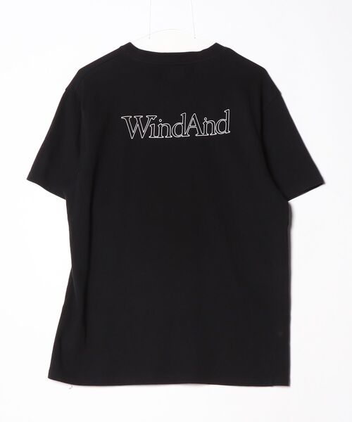 WIND AND SEA（ウィンダンシー） 半袖Tシャツ M ブラック メンズ