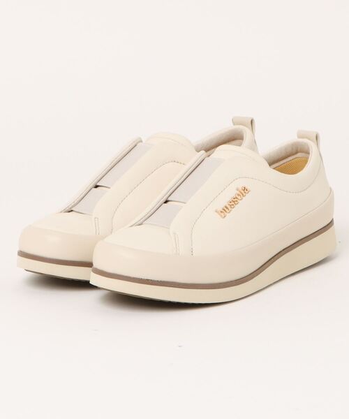 「Bussola」 ローカットスニーカー 36 ブラック レディース_画像3