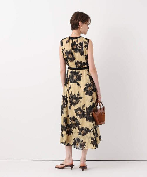 「allureville」 ノースリーブワンピース 1 ネイビー レディース_画像5