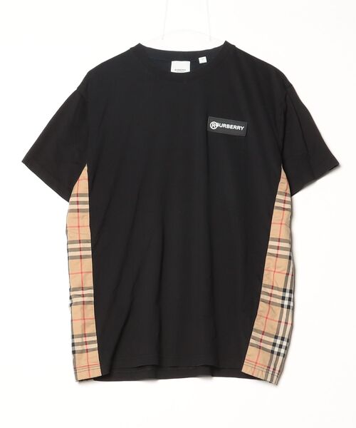 BURBERRY（バーバリー） 半袖Tシャツ S ブラック メンズ : ZOZOTOWN