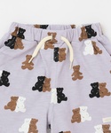 ワイドパンツ パンツ 総柄ショートパンツ キッ...の詳細画像3