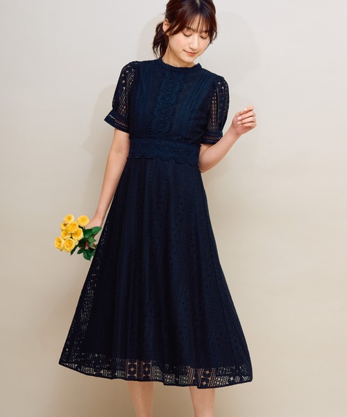 「NOELA」 半袖ワンピース S ピンク レディース_画像5