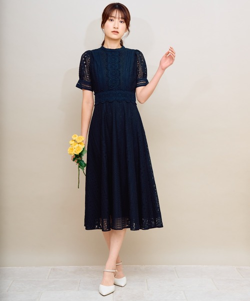 「NOELA」 半袖ワンピース S ピンク レディース_画像6