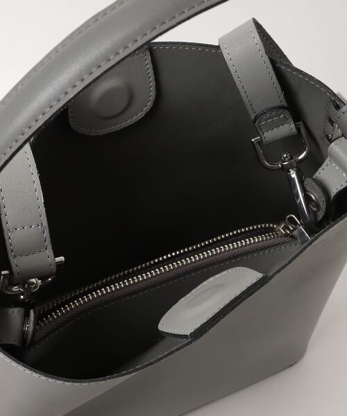 「MODALU」 ワンポイント2WAYバッグ - グレー レディース_画像4