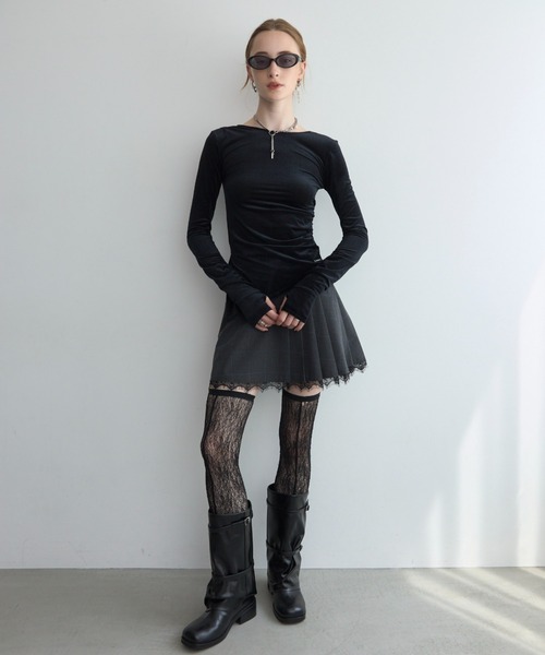 JOSE MOON（ジョゼムーン） スカート SEPARATE SCREW PLEATS SKIRT