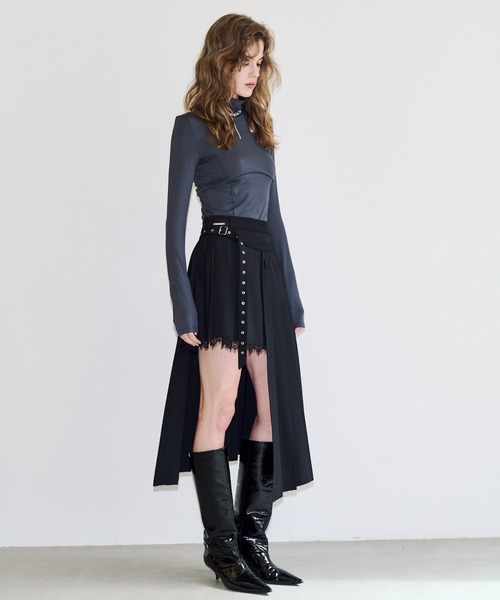 JOSE MOON（ジョゼムーン） スカート SEPARATE SCREW PLEATS SKIRT