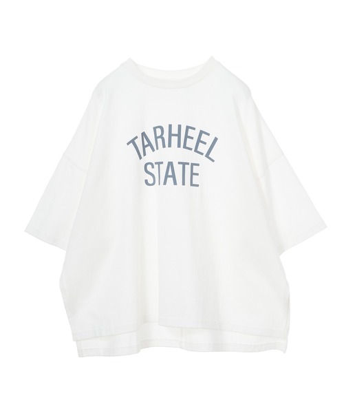 「STAR&STRIPE」 「MICA&DEAL」7分袖カットソー FREE ブルー レディース_画像6