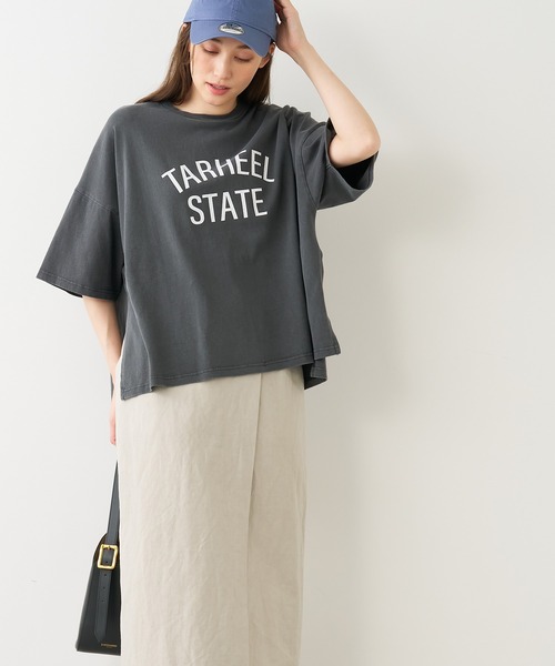 「STAR&STRIPE」 「MICA&DEAL」7分袖カットソー FREE ブルー レディース_画像8