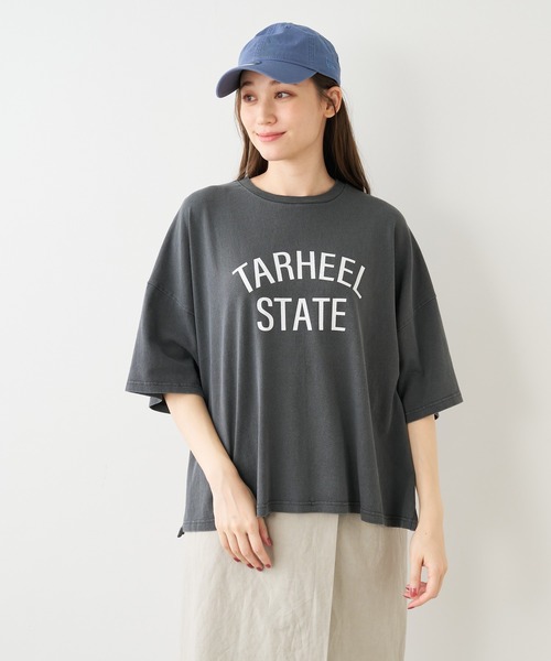 「STAR&STRIPE」 「MICA&DEAL」7分袖カットソー FREE ブルー レディース_画像9
