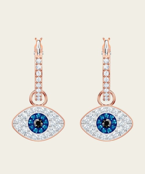 SWAROVSKI ピアス 「公式」「スワロフスキー」Symbolica フープ