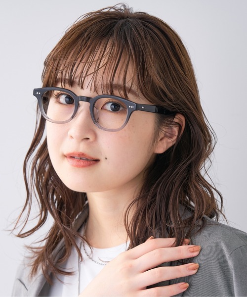 Zoff（ゾフ） 伊達メガネ メガネ 眼鏡 ウェリントン型メガネ｜太縁