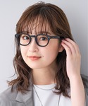 伊達メガネ メガネ 眼鏡 ウェリントン型メガネ...の詳細画像2