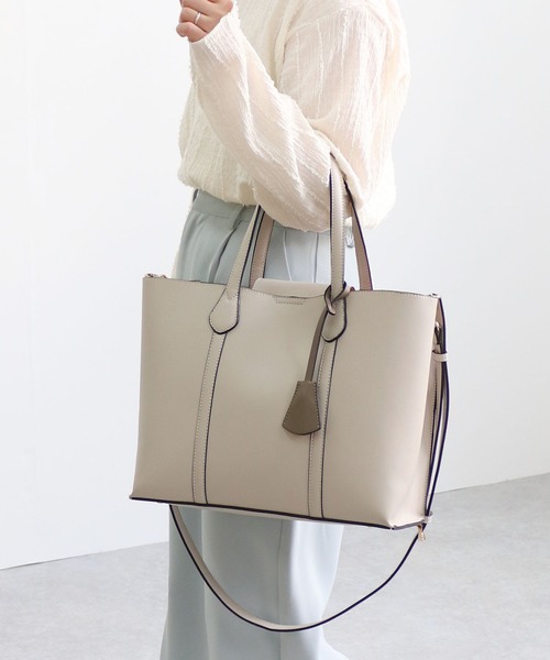 MIAN トートバッグ CALLA / 横型A4トートバッグ レディース