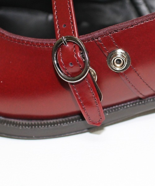 HARUTA ハルタ ワンストラップシューズ #SF341B レッド ワンストラップシューズ #SF341B（01SF341B）women（レディース）