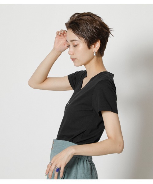 tシャツ Tシャツ LE BEAU TEMPS V/N TEE/LE BEAU TEMPSVネックTシャツ|ZOZOTOWN |03
