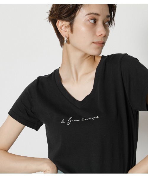 tシャツ Tシャツ LE BEAU TEMPS V/N TEE/LE BEAU TEMPSVネックTシャツ|ZOZOTOWN |04