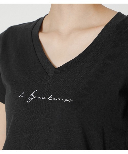 tシャツ Tシャツ LE BEAU TEMPS V/N TEE/LE BEAU TEMPSVネックTシャツ|ZOZOTOWN |09