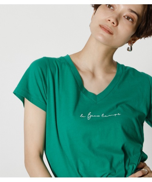 tシャツ Tシャツ LE BEAU TEMPS V/N TEE/LE BEAU TEMPSVネックTシャツ|ZOZOTOWN |13