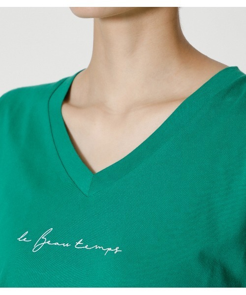 tシャツ Tシャツ LE BEAU TEMPS V/N TEE/LE BEAU TEMPSVネックTシャツ|ZOZOTOWN |18