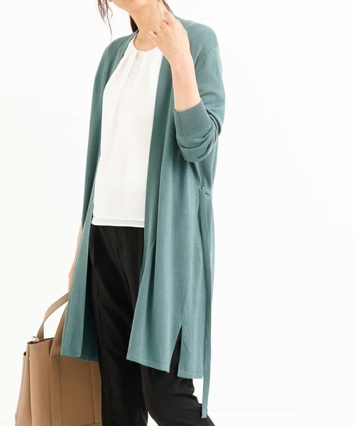 カーディガン 洗濯機で洗える ミドルトッパーカーディガン Zozotown Paypayモール店 通販 Paypayモール