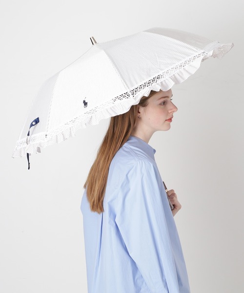 POLO RALPH LAUREN（ポロ・ラルフローレン） 折りたたみ傘 遮光 晴雨