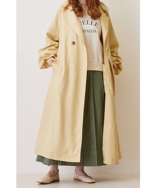 PAPAVER（パパヴェル） トレンチコート コート 「PAPAVER」エステル