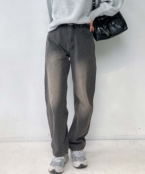 AS KNOW AS（アズノゥアズ） ジーンズ デニム デニムパンツベルト付