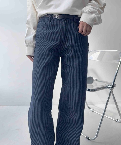 AS KNOW AS（アズノゥアズ） ジーンズ デニム デニムパンツベルト付
