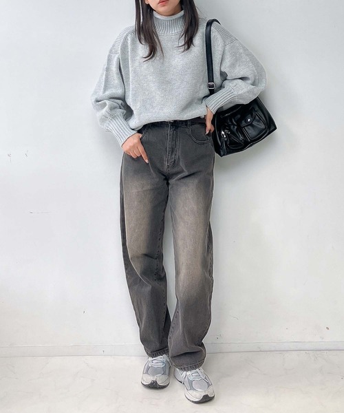 AS KNOW AS（アズノゥアズ） ジーンズ デニム デニムパンツベルト付