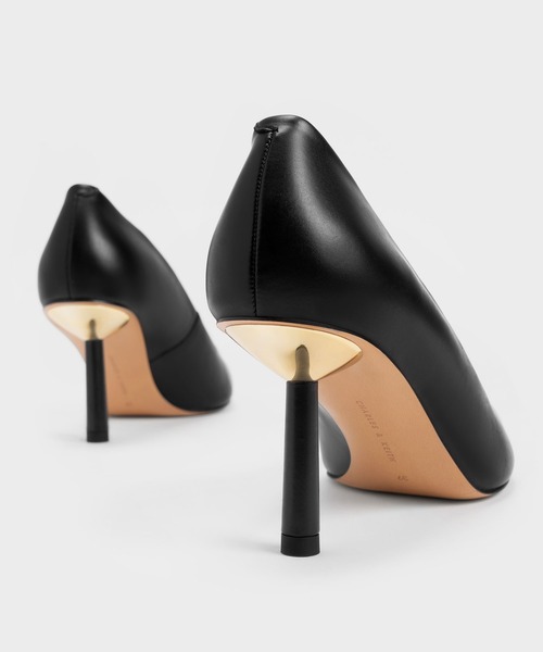 CHARLES ＆ KEITH パンプス シリンダーヒール : ZOZOTOWN Yahoo