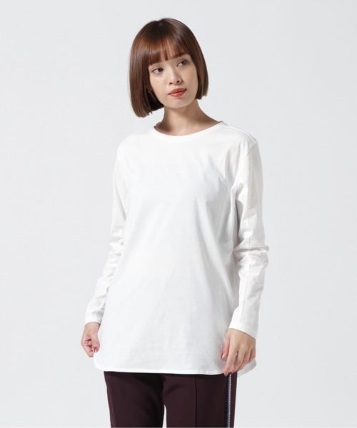 tシャツ DROIT BELLO（ドロイトベロ）裾ラウンドロンＴ２ レディース DROIT BELLO tシャツ BELLO（ドロイトベロ）裾ラウンドロンT2