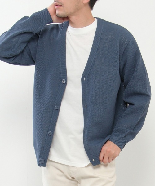 ikka（イッカ） セーター ニット 「2点セット」ワッフルニットカーデ