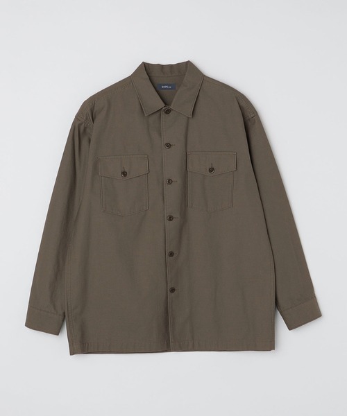 SHIPS.me【美品】ミリタリー BDUシャツ SHIPS.me ミリタリージャケット モッズコート 「ZOZO限定」SHIPS.me