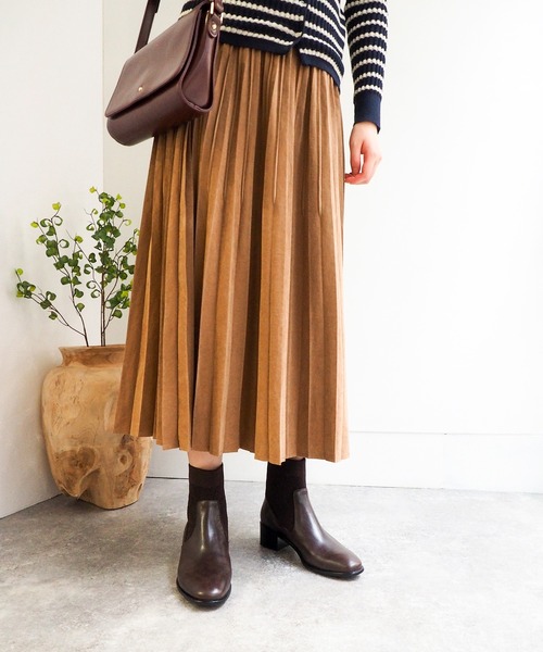 ブーツ 防滑｜ニットショートブーツ　2420073 