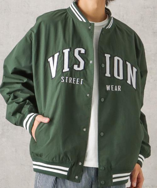 VISION STREET WEAR スタジャン 「VISION / ヴィジョン