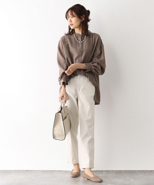 シャツ ブラウス お手入れらくらくバックプリーツ長袖/966330 レディース | GLOBAL WORK | 12