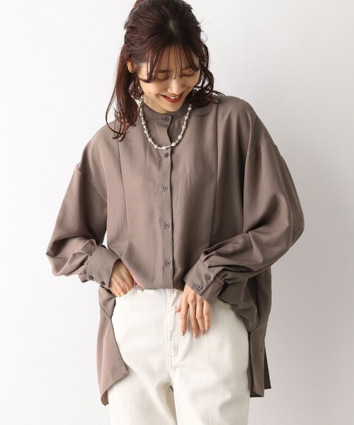 シャツ ブラウス お手入れらくらくバックプリーツ長袖/966330 レディース | GLOBAL WORK | 13